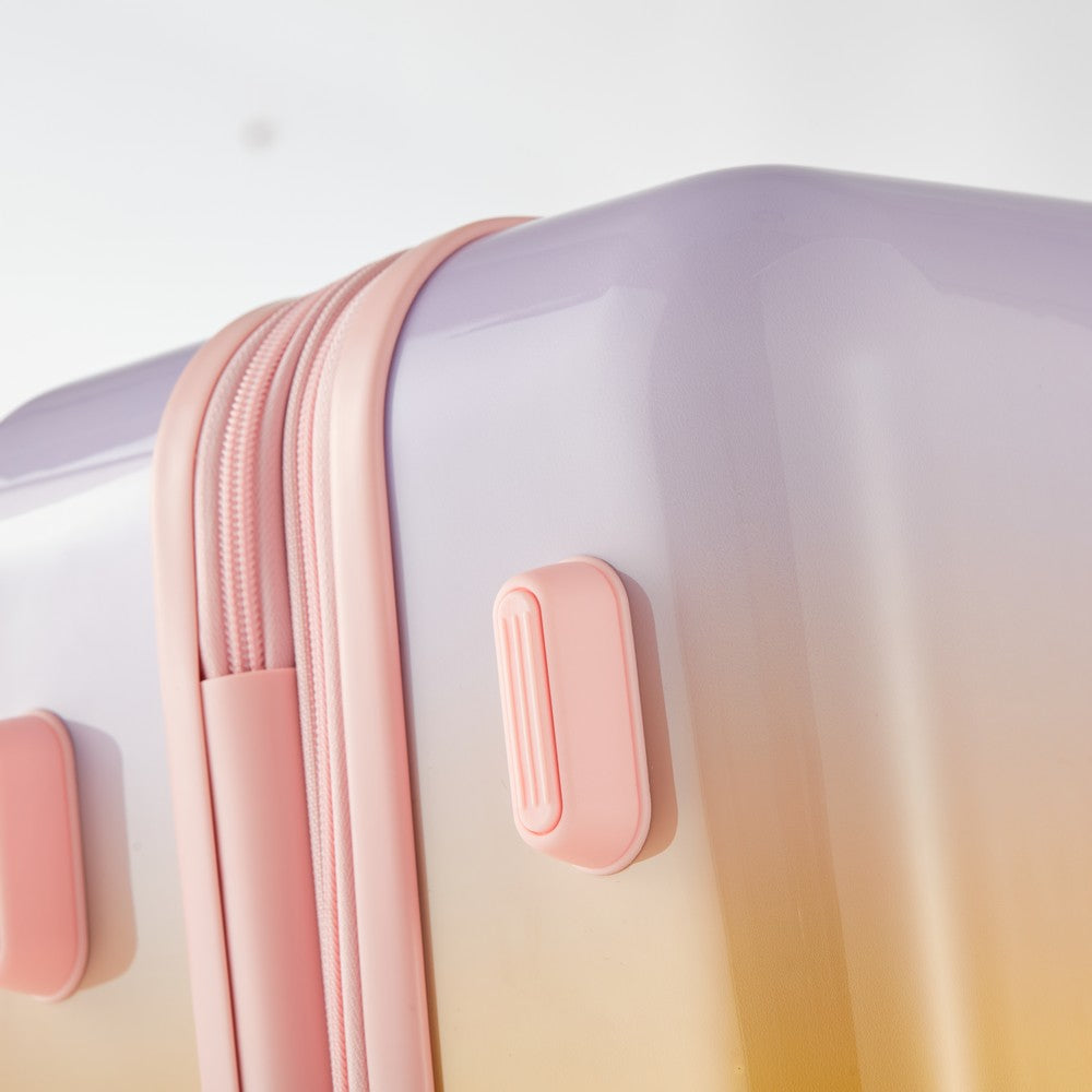 Hardshell PC Luggage Sets 3 Piece Spinner 8 wheels Suitcase with TSA Lock