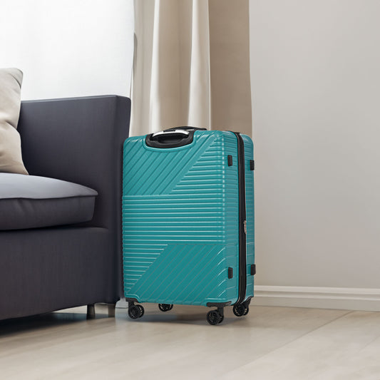 Hardshell Luggage Sets 3 Piece double spinner 8 wheels Suitcase with TSA Lock